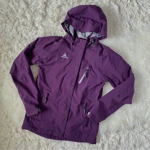 Ascend Storm Shield Jacket in Plum, women’s size XS